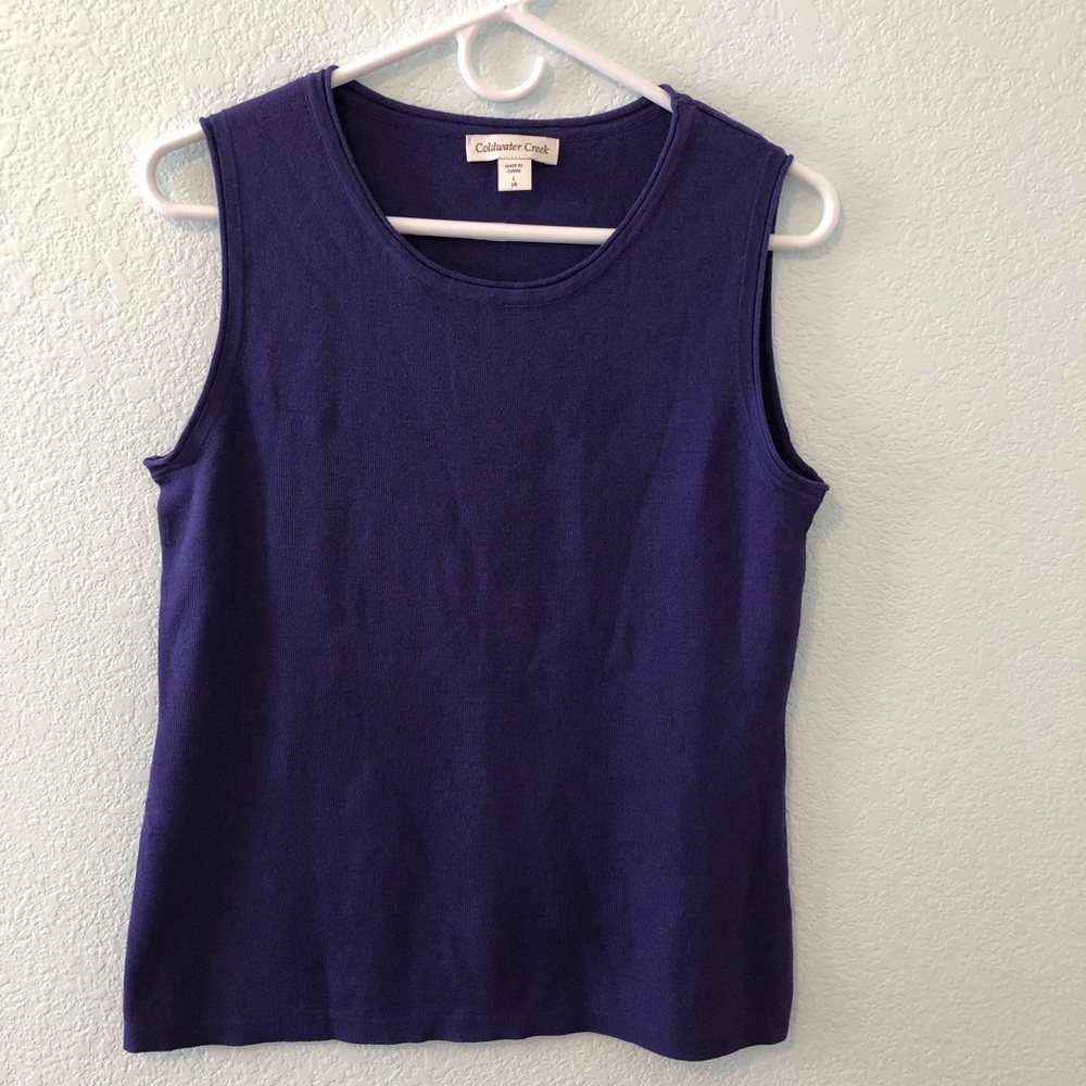 Coldwater Creek Knit Tank Top